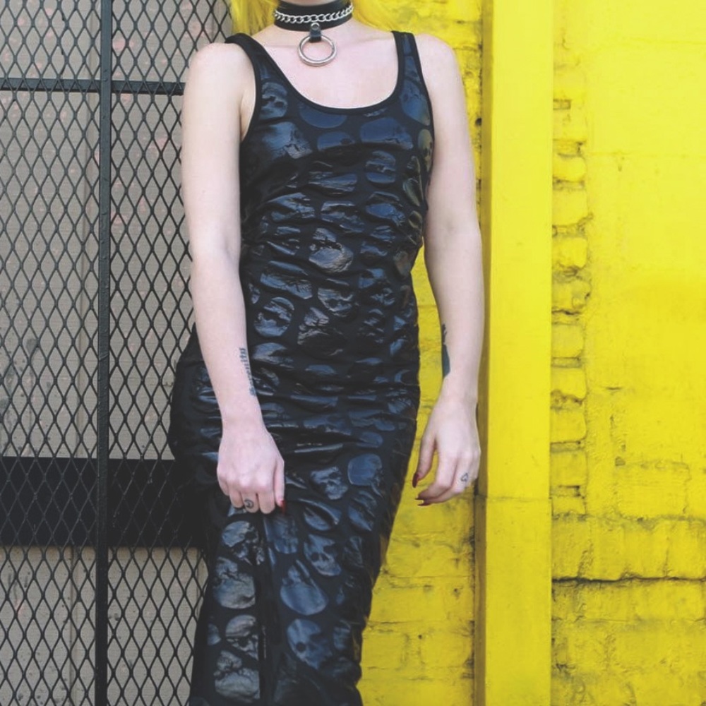 💀Iron Fist Skullz Club Maxi Dress💀